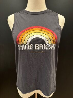 Spiritual Gangster Shine Bright Tank Top Medium - Like New 🌈